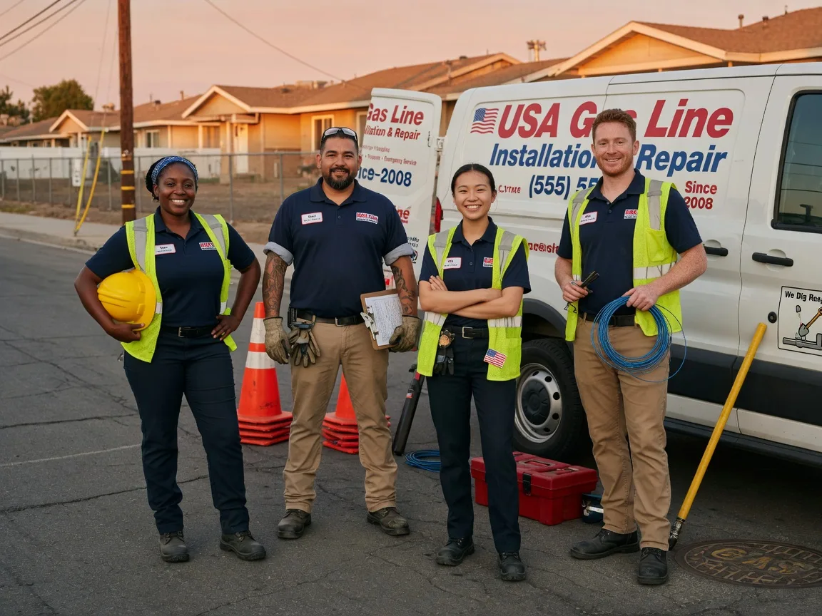 Gas Line Installation company in Lebanon, IN
